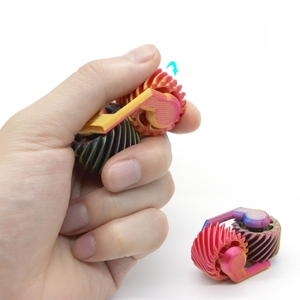 Balle d'engrenage imprimée en 3D, Cube Fidget Toy Gearsphere, Balle d'engrenage pour la relaxation contre le stress et l'anxiété - Product Image 2