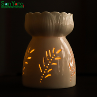 Vente en gros B2B de cires parfumées de haute qualité, huiles essentielles/bougeoirs chauffe-plat avec votre LOGO et emballage pour divers besoins aromatiques