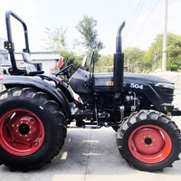 Tracteur agricole miniature 4x4 pas cher fabriqué en Chine, petit tracteur agricole 4 roues motrices à vendre