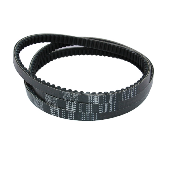 Мотоцикл зубчатый V-образный ремень 743 20 30 Трансмиссия Натуральная Резина V-ремень трансмиссии