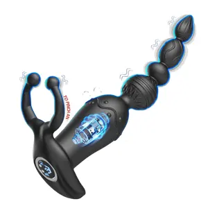 Most Popular Anal Prostate G-spot Vibrator Remote Control Ring Vibrator Men Prostate Dildo
