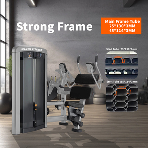 Nuevo equipo de entrenamiento de fuerza en oferta: Máquina de <span class=keywords><strong>abdominales</strong></span> con carga de pin para crunches - Product Image 3