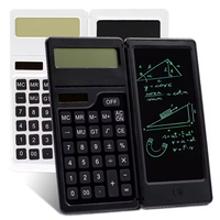 Calculatrice scientifique Tableaux LCD Tablette d'écriture LCD effaçable et étanche Calculatrices scientifiques pour étudiant