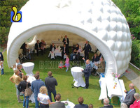 Grande tente extérieure de partie gonflable d'igloo de tente de dôme pour l'activité extérieure