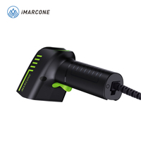 IMarcone Scanner de codes-barres portable 1D 2D avec source lumineuse laser LED, interface USB COM, format A4, pour supermarché, magasin, numérisation de stock Android