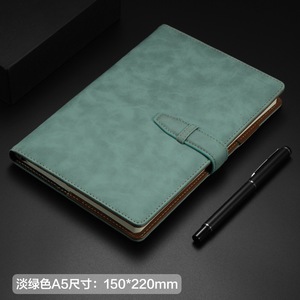 Venta al por mayor de cuadernos de cuero de negocios de alta calidad. Los cuadernos con portalápices se pueden personalizar con logotipos para regalos promocionales - Product Image 6