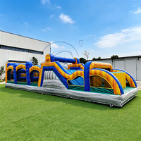 Parcours d'obstacles gonflable coloré en PVC pour enfants et adultes – Jeu sportif de défi – Prix de gros