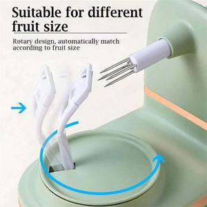 Éplucheur manuel multifonctionnel pour fruits et légumes, usage domestique - Product Image 2