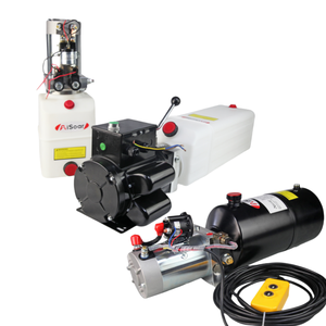 12V 24V 48V tùy chỉnh dòng chảy cao thủy lực đơn vị Điện áp lực cao điện thủy lực đơn vị Điện Thủy lực bơm điện gói - Product Image 3