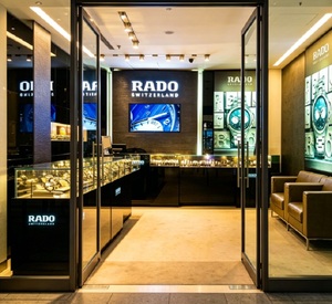 Vitrina de Exhibición de Relojes de Lujo Personalizada, con Imagen de <span class=keywords><strong>Marca</strong></span>, de Vidrio, Premium - Product Image 2