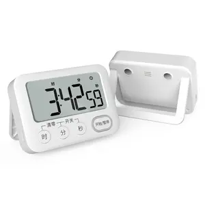 Luz de ambiente Lcd Temporizadores de Cuenta Regresiva digital Alarma con soporte Temporizador de cocina Temporizadores de cocina prácticos