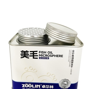 Customizable Offset Printing Square 480g Tinplate Pet Food Metal Can Packaging with Screw Cap for Candy & Cookie - Product Image 6