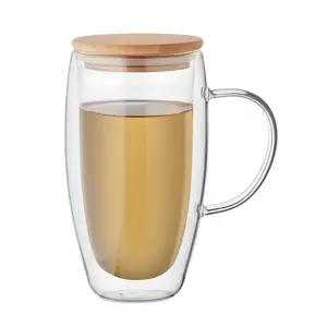 Taza de vidrio borosilicato con nombre personalizado, merchandising - Product Image 1