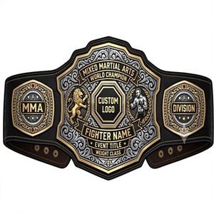 เข็มขัดแชมป์มวยปล้ำผสมแบบกำหนดเองได้ เข็มขัดแชมป์ MMA รุ่นเฮฟวี่เวท ขนาดผู้ใหญ่ - Product Image 1