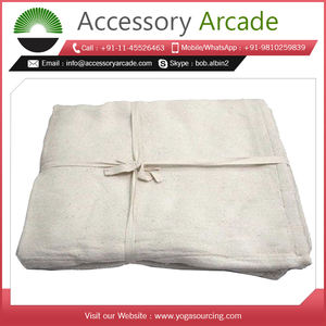 Manta de yoga lisa de algodón 100% tejida a mano de la mejor calidad, portátil e impermeable, compre de un fabricante indio - Product Image 4