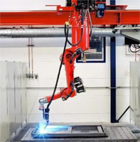Bras robotisé articulé en aluminium et robot industriel pour palettisation/fraisage/soudage