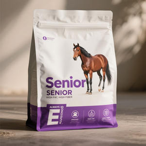 Sacs d'emballage à fond plat de couleur personnalisable <span class=keywords><strong>pour</strong></span> aliments <span class=keywords><strong>pour</strong></span> animaux de compagnie et aliments <span class=keywords><strong>pour</strong></span> <span class=keywords><strong>chevaux</strong></span>, emballage d'aliments <span class=keywords><strong>pour</strong></span> animaux de compagnie imprimé numériquement - Product Image 5