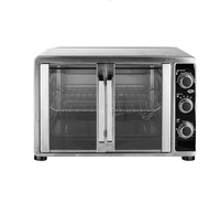 Four à porte française four électrique à double porte vitrée avec rôtissoire cuisson par Convection 23L 30L 35L 45L 60L 80L 100L 120L 150L