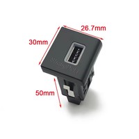 12V/24V coche Dual tipo C puertos PD QC3.0 USB enchufe cargador de teléfono rápido adaptador de corriente para VW Amarok 2011 - 2018 Accesorios