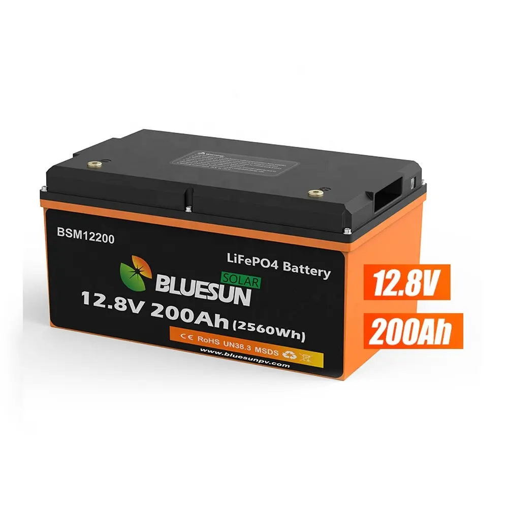 China Lithium Battery 12V 100Ah 120Ah 200Ah Lithium Battery 200 Ah With 5 Years Warranty