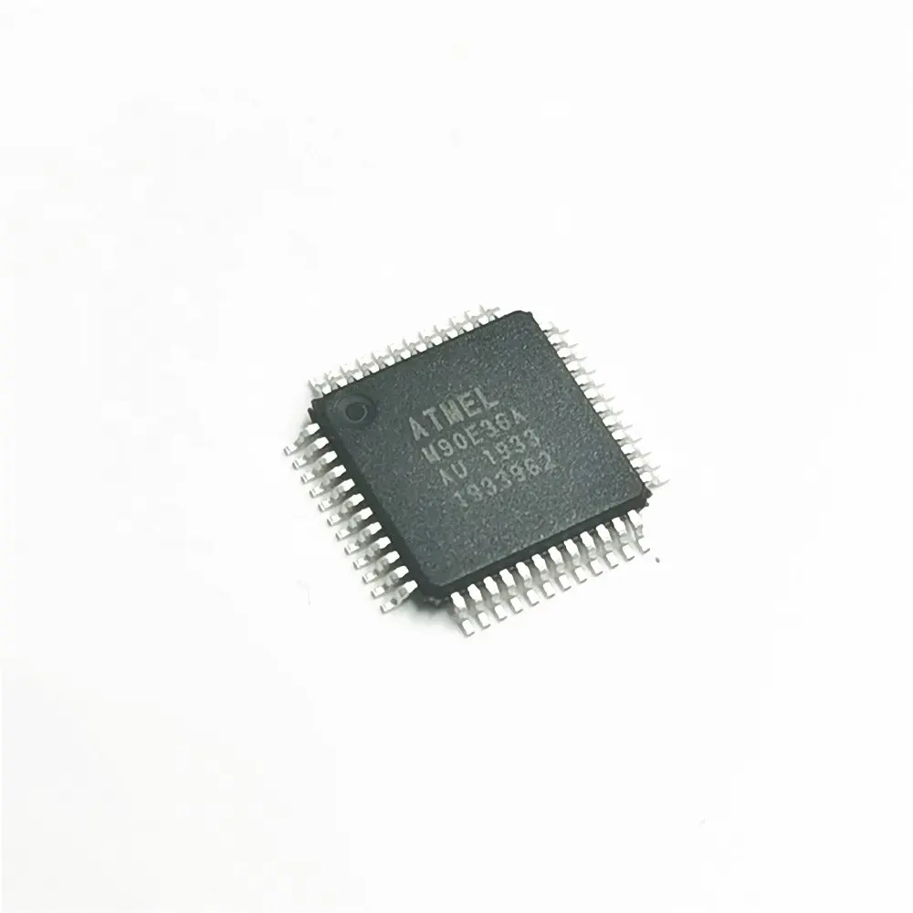 IC ATM90E36A-AU-R ATM90E36A IC CHIP TQFP48 metering systems on a chip 1.8V/3V energy metering ic