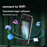 Rg3566 konsol Game portabel, Konsol permainan nirkabel Video klasik Retro Wifi Android 11 layar Multi sentuh 5.0 inci