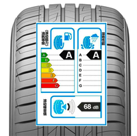 Etiquetas de Neumáticos Personalizadas de Alta Calidad, Resistentes al Calor, de PET con Código de Barras, Adhesivas de Vinilo para Automóviles