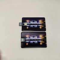 Memoria USB Tipo-C 2.0 de 2GB 4GB 8GB 16GB 32GB, Nueva Memoria USB con Forma de Tarjeta de Crédito de Plástico para Regalos Promocionales Empresariales