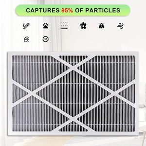 X6672 16x25x5 inch xếp li thay thế lõi lọc lennox HCF16-16 x6670 HCF16-10 - Product Image 5