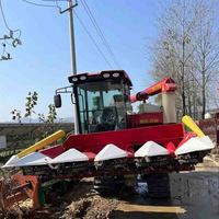 Moissonneuse-batteuse multifonctionnelle Lovol RG60 125 CV à moteur haute performance pour la récolte du sésame, idéale pour les grandes et petites exploitations agricoles