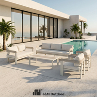 Canapé d'extérieur moderne J&M pour villa, patio, terrasse et balcon – Vente en gros