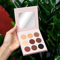 Palette de fards à paupières personnalisée DIY, vegan, avec votre propre design, en forme de fard à paupières, pour maquillage sur mesure