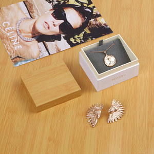 Boyang Customize Cardboard Paper Women Girls <b>Gift</b> Ring Necklace Bracelet <b>Box</b> for Packaging Jewelry - Product Image 2