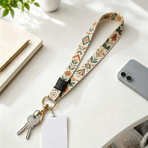 Lanyards Personalizados de Poliéster con Impresión por Sublimación, Lanyards Ecológicos para Llaveros, para Promociones y Eventos - Product Image 6