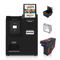 Station de paiement pour restaurant à service rapide, utilisation en intérieur, compatible POS, options de paiement multiples, lecteur de codes-barres, module de changement de monnaie en option