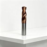 CUFFNOD 8.1-12 Forets en carbure de tungstène revêtus de bronze haute dureté, 140 points, norme ISO, pour perçage de métaux et acier sur machine CNC