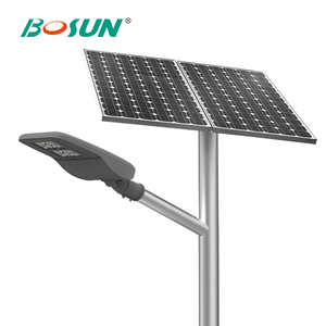 BOSUN — lampe solaire led 30W, <span class=keywords><strong>60W</strong></span>, 80W, avec puce Ultra brillante, batterie intégrée, ip65, éclairage d'extérieur - Product Image 1