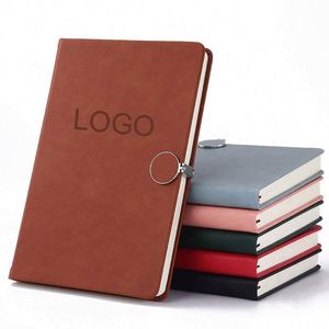 Libretas de Negocios Personalizables con Logotipo, Diario de Cuero PU A5, Agenda Magnética de Tapa Dura Hecha a Mano, 2025, 100 Hojas - Product Image 1