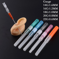 Aiguilles de perçage Aiguille de cathéter de perçage jetable en acier inoxydable chirurgical professionnel