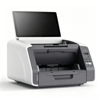 Scanner de documents USB CIS haute vitesse OEM pour ordinateur de bureau, 80 ppm, A3, ADF, recto verso, logo personnalisé et SDK