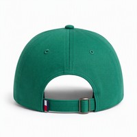 Casquette de baseball vintage à 6 panneaux avec logo personnalisé, patch tissé, en sergé de coton, visière incurvée, lettres, ajustable, unisexe, OEM ODM