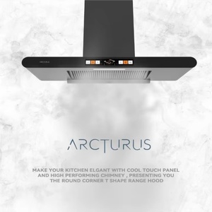 Campanas Extractoras Negras Premium con Flujo de Aire Eficiente y <span class=keywords><strong>Perfil</strong></span> Delgado Minimalista para Cocinas Modernas y Elegantes - Product Image 6