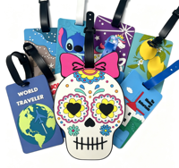 Étiquette de bagage en PVC personnalisée pour carte d'embarquement d'avion, avec carte en papier, portable et durable, idéale pour cadeau et promotion