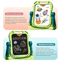 Pizarra Magnética de Doble Cara de Plástico ABS, Surtido Educativo para Tiendas de Regalos