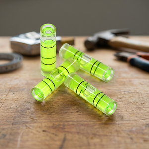 Nivel de burbuja portátil de bolsillo, vial cilíndrico pequeño de vidrio con escala clara para carpintería - Product Image 4