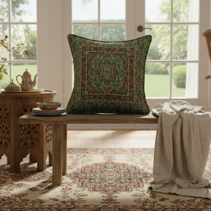 High Quality <b>Cushion</b> <b>Cover</b> with Turkish Ceramic Pattern From Turkey - Product Image 3