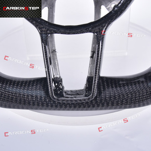 Volant en fibre de carbone pour <span class=keywords><strong>Porsche</strong></span> <span class=keywords><strong>911</strong></span> Cayenne 718 918 Cayman Macan Panamera Taycan - Product Image 3