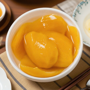 มะม่วงกระป๋องบรรจุกระป๋องพร้อมน้ำเชื่อมสำหรับดื่มชาบับเบิ้ล - Product Image 4