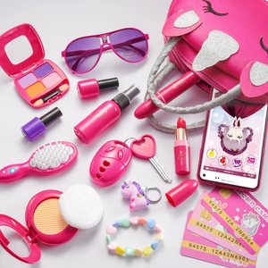 EPT Wholesale Girl Purses Pretend Play Simulation Makeup Toy Unicorn Makeup Kit for Kids - Product Image 5