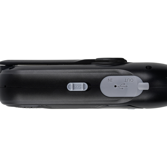 Rechargeable 3-in-1 Portable Hand Crank Type-CLED Flashlight with AM&FM Radio SOS Alarm & Phone Charger